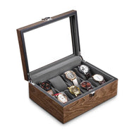 Boîte à Montre en bois de noyer