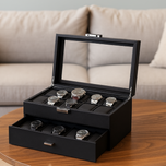 Boîte de Montre de Luxe en cuir