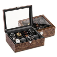Boîte à Montre en bois de noyer